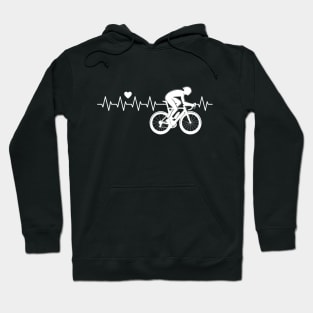 Cyclist Heartbeat Hoodie